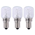 Miniatyrbillede 1 af 4: 3x E14 Højtemperatur Pære 500 Grader 25w Halogen Bubble Ovn Pære E14 250v 25w Kvarts Pære[HkkK]