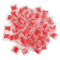 100 elastiske gummiposer til fiskegrej 3x1mm rød