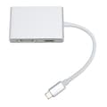 Miniatyrbillede 9 af 10: 4-i-1 USB-C Hub, Type-C til HD Multimedia Adapter, DVI, VGA, USB 3.1 Interface med opladning