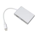 Miniatyrbillede 8 af 10: 4-i-1 USB-C Hub, Type-C til HD Multimedia Adapter, DVI, VGA, USB 3.1 Interface med opladning