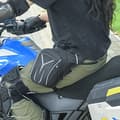 Vattentät reflekterande motorcykelbenväska med justerbart bälte och lårrem för män