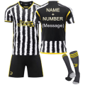 Miniatyrbild 1 av 11: 23-24 Kids Kits Träningsdräkter Kort skjorta+shorts+socka sportset juventus 23/24 home kit #custom #22 (6-7 years)