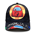 Miniatyrbild 3 av 6: Among Us Baseball Cap Barn Pojke Flicka Cap Trucker Solhatt Style 4 Adjustable