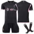 Miniatyrbild 1 av 11: 23-24 Kids Kits Träningsdräkter Kort skjorta+shorts+socka sportset inter miami 23/24 away kit #blank #20 (5-6 years)