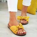 Miniatyrbild 3 av 6: Damsandaler Sommar Casual Temperament Bow Plattform Tofflor Leopard 43