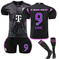 Miniatyrbild 8 av 11: 23-24 Barn Fotbollströja Kits Pojkar Träning Sportkläder Skjorta Shorts Strumpor al-ittihad 23/24 home kit #7 #24 (8-9 years)