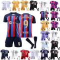 Miniatyrbild 3 av 11: 23-24 Kids Kits Träningsdräkter Kort skjorta+shorts+socka sportset inter miami 23/24 home kit #10 #28 (12-13 years)