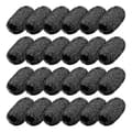 24-pack Mini Foam Windscreen Pop Filter Headset Microphone Sponge Mini Foam Cover Compatible with Lavalier
