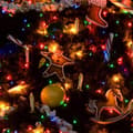 Miniatyrbild 2 av 5: Solar Powered Outdoor String Lights, 2-Pack 39ft Total 100 LED Solar Waterproof String Lights 8 Modes (Multicolor)