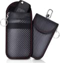 2-pack Mini Portable Anti-RFID Car Key Case, Anti-RFID Car Key