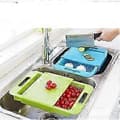 Miniatyrbild 2 av 5: 3-in-1 Cutting Board with Removable Water Filter and Vegetable Basket