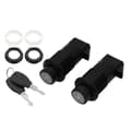 Universal Hardware for 1 Set Motorcycle Saddlebag Lock with Hard Saddlebags [DB]