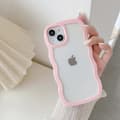 iPhone 11 Pro Max Cover - Sødt Gennemsigtigt Blødt Silikonecover til Kvinder, Pink[JUN]