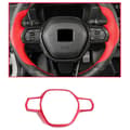Miniatyrbild 2 av 5: For 11th 2022 Steering Wheel Button Panel Frame Decor Sticker Car Interior Accessories, Red