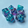 7 stk/sæt terningesæt DND Polyhedral terninger STIL 6 STIL 6 Stil 6