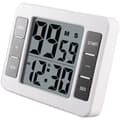 Magnetisk LCD digital kökstimer med högt alarm nedräkningstimer påminnelse 99 minuter och 59 sekunder