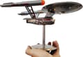 U.S.S. Enterprise Star Trek Model NCC-1701 Replika, Rumskibsmodelpynt i Rustfrit Stål til Boligindretning og Samling