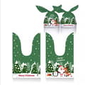 Christmas Candy Bags Sleigh Design 14x23cm (50-pack) - Festive Gift Packaging