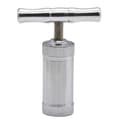 Ginger Press Removable High Strength Leak-proof Zinc Alloy T-Shaped Garlic Press Tool Bar Accessories [DB] Silver Silver