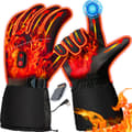 Heated Gloves, Electric Heated Gloves for Men, Battery Powered