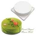 Pikkukuva 1 / 3: Mousse-muotti pyöreä 18cm silikonimuotti multifärg multicolor