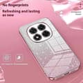 Miniatyrbillede 4 af 5: Elektropletteret Gradient Glitter TPU-cover til Xiaomi Redmi Note 14 Pro 5G - Sølv Multicolor Sølv Multicolor Silver