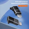 Miniatyrbillede 3 af 5: JS-09 OTG Trådløs Lavalier Mikrofon Konverter Type-C til Lightning