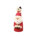 Six Pieces Christmas Day INS Creative Miniature Scenes Santa