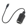 Miniatyrbilde 1 av 5: USB C PD Type C til 12V Bil Sigarettenneruttak Hunn Strømkabel