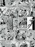 Comic Wallpaper Black and White Muriva 159502 (FMY)