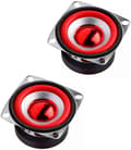 2PCS brett sortiment 2 tum 4ohm 5W 53mm Fullfrekvenshögtalare -