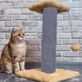 Miniatyrbilde 4 av 6: Selvklebende klorematte for katter stor Trimmbar teppebeskyttelse kattetre møbler og klorestolpe slitesterk lett Katteklorebeskyttelse i mørkegrå -