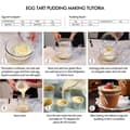 Miniatyrbild 4 av 5: Puddingform för bakning, DIY bakning puddingkopp mini form, äggform, muffinsform, cupcakeform - WELLNGS