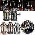 Miniatyrbillede 2 af 3: Boveution E26/E27 Retro Vintage Edison Pærefatning med Afbryder - Bronze