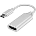 Pikkukuva 1 / 5: USB-C–HDMI-sovitin, 4K Type-C–HDMI-sovitin (Thunderbolt 3 -yhteensopiva) video- ja äänilähdöllä - hopea