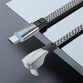 Miniatyrbillede 3 af 5: 3A USB-C/Type-C til USB-C/Type-C datakabel, længde: 2m