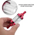 Miniatyrbild 4 av 4: 8 mm transparent glasbränslefilterlegering modifierat bränslefilter transparent och tvättbart multilegeringsbränslefilter