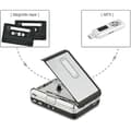 Miniatyrbillede 3 af 5: Kassetteafspiller Båndoptager til Digital MP3-konverter, USB-kassetteoptagelse, Direkte optagelse til USB F