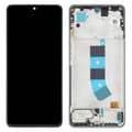Til Xiaomi Redmi Note 13 4G Grad C LCD-skærm og digitizer-enhed + Ramme [DB]