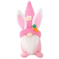 Easter Gnome Plush Handmade Bunny Rabbit Decoration Doll Swedish Tomte Elf Ornament, A