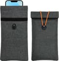 Faraday-väskor för telefoner 2-pack, signalblockerande fodral, RFID-blockerande påse för integritetsskydd