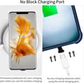 Pikkukuva 4 / 5: 3 kpl pölysuojia USB C Type C -portille, silikoninen pölysuoja Type C -puhelimelle, pölysuoja