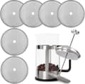 Miniatyrbillede 1 af 5: Erstatningsfilter til stempelkande, kaffepressefilter, 4 tommer, DXGHC
