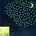 50-pack - Starry Sky - Luminous Wall Decals Stars Yellow
