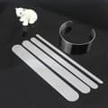 Miniatyrbilde 3 av 5: DIY Sølv Armbåndsformingsform for Armbåndsproduksjon 8 stk Rustfritt Stål[DB]