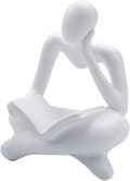 Modern Reader Statue Mini Ornament Home Decor Human Figure