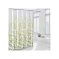 Tjockt duschdraperi i polyester, enkelt och generöst, badrumsdraperi med krokar (L59 × H70.8)
