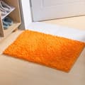 Shaggy Speed tæppe ved badeværelsesdøren -60x90cm PAD -60X90CM [ORANGE]