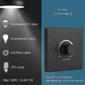 Miniatyrbild 2 av 5: RV Light Dimmer Light Switch Control Panel 12-24V 5A Universal PWM Dimmer Low Voltage Dimmer