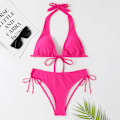 Pikkukuva 2 / 4: Uimapuku Strappy Bikini - Rantauimapuku ruusunpunainen rose red L